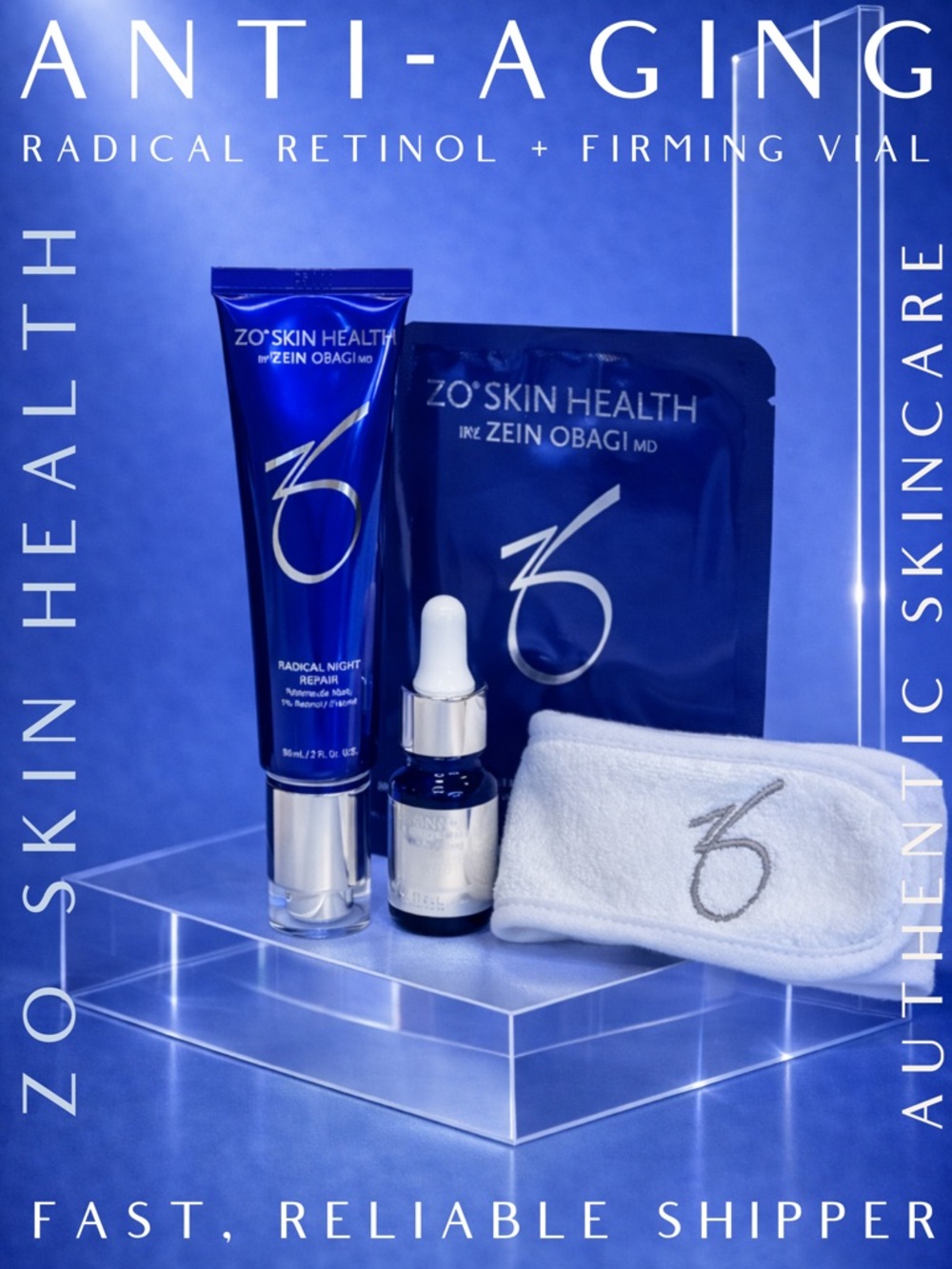 🌙 ZO Skin Health Radical Night Repair (Full Size) + Firming Vial 💙 ($304 Value)
